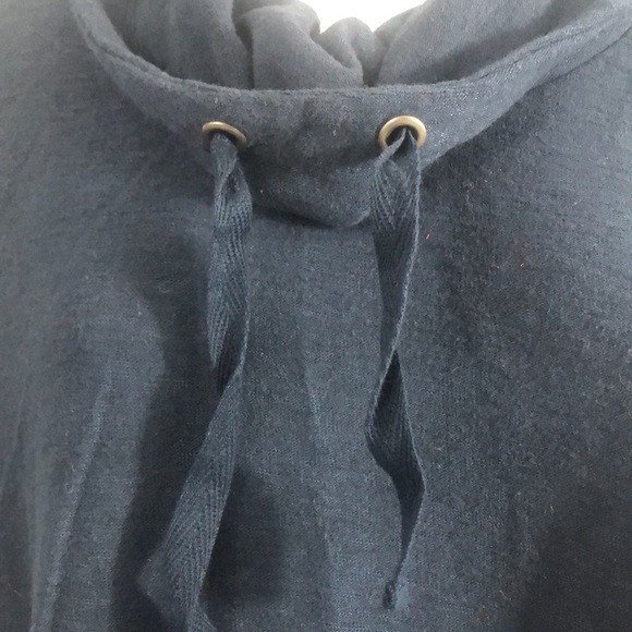 J.Jill Drawstring Cowl Neck High/Low Top Small - Picture 3 of 10